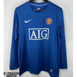 Manchester United 2008-2009 Retro Alternativní Dres Dlouhý Rukáv Manchester United 2008-2009 Retro Alternativní Dres Dlouhý Rukáv